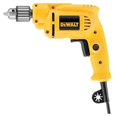 DEWALT Corded Drill with Keyed Chuck, 7.0-Amp, 3/8-Inch - Rental