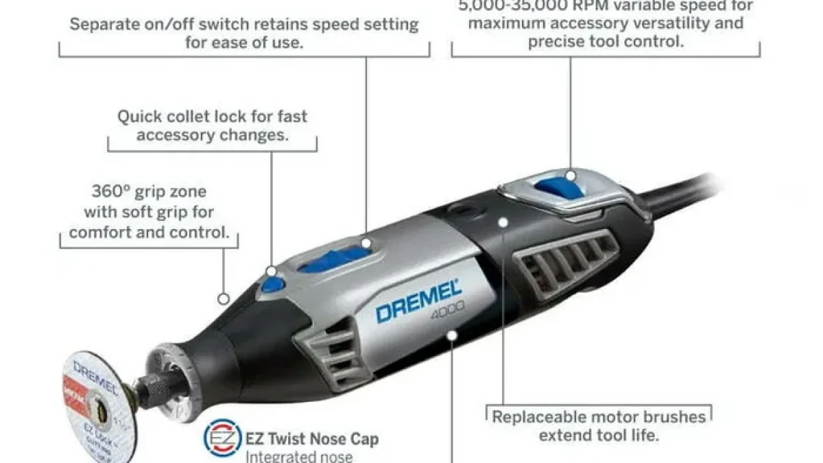 Dremel 4000-2/30 120-Volt Variable Speed High Performance