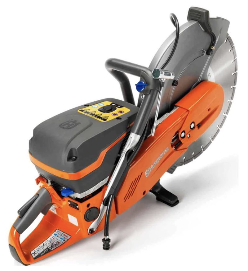 HUSQVARNA K960 Concrete Saw 16 in Blade Dia. ( Blade Included ), Wet/Dry, 5 in Max Cutting Depth, 4,700 RPM Max. Blade Speed- Rental - Image 4