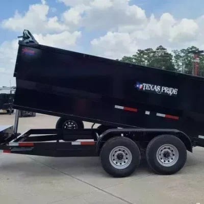 Dump Trailers 7' x 14' (10,000 lbs - 5 Ton max) tandem 7 k axels- Rental