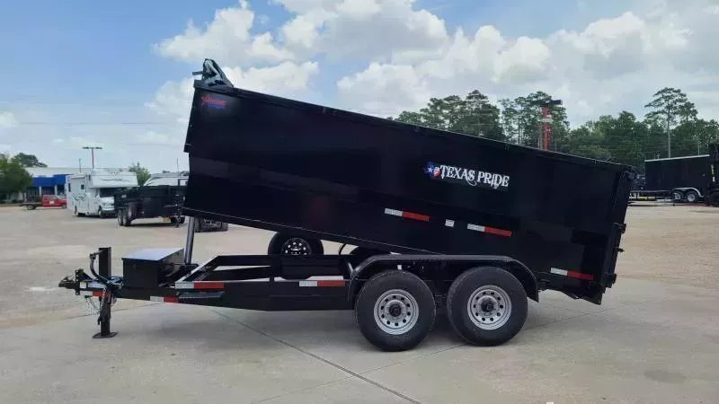 Dump Trailer 7' x 14' (10,000 lbs - 5 Ton max) tandem 7 k axels- Rental