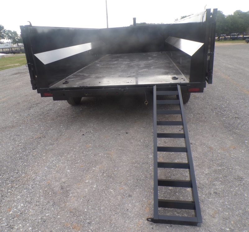 Dump Trailers 7' x 14' (10,000 lbs - 5 Ton max) 7 k axels- Rental - Image 2