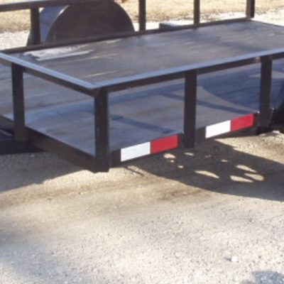 Utility Trailers 5 x 10 (2,500 lb capacity) w Tilt Bed 2" ball- Rental