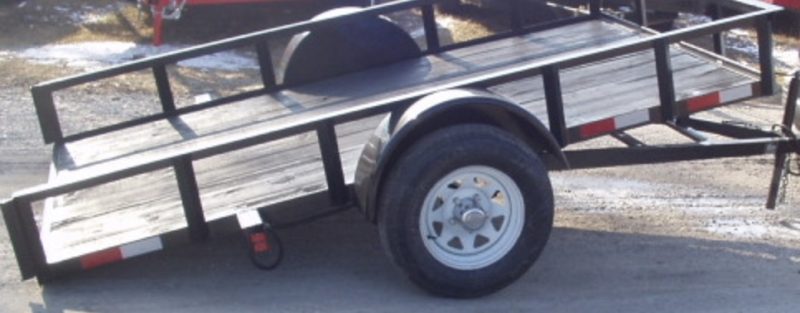 Utility Trailers 5 x 10 (2,500 lb capacity) w Tilt Bed 2