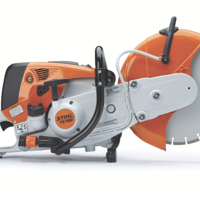Stihl TS 700 Concrete Saw 14 in Blade Dia. ( Blade NOT Included ), Wet/Dry, 4 in Max Cutting Depth, 4,700 RPM Max. Blade Speed- Rental