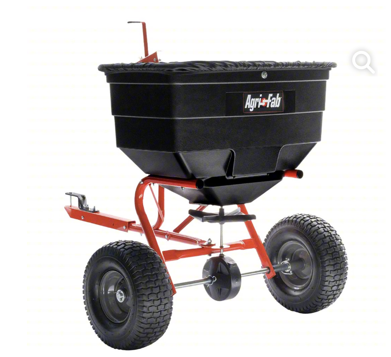 AGRI-FAB Tow-Behind Spreader: 175 lb Capacity, 12 ft Spread Wd, Lawn Yard, Steel Frame- Rental - Image 3